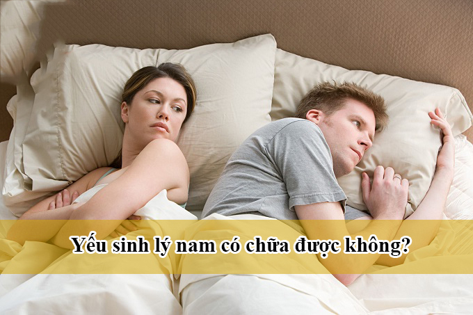 Yếu sinh lý nam có chữa được không?