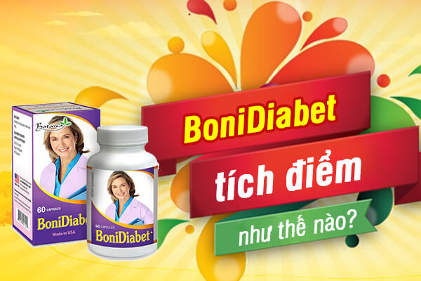 BoniDiabet tích điểm như thế nào?