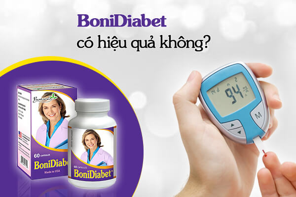 BoniDiabet có hiệu quả không?