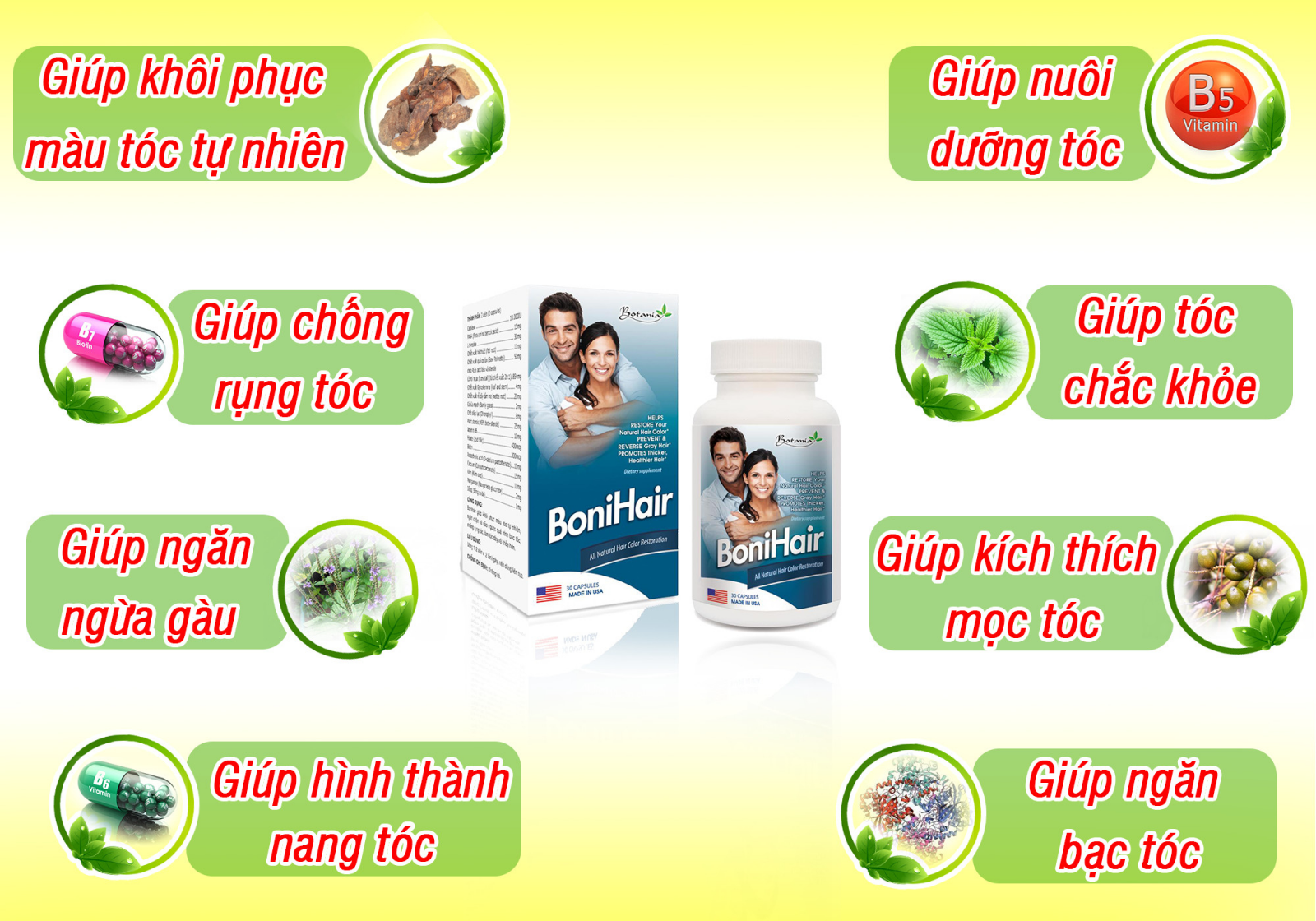 Tác dụng vượt trội của BoniHair