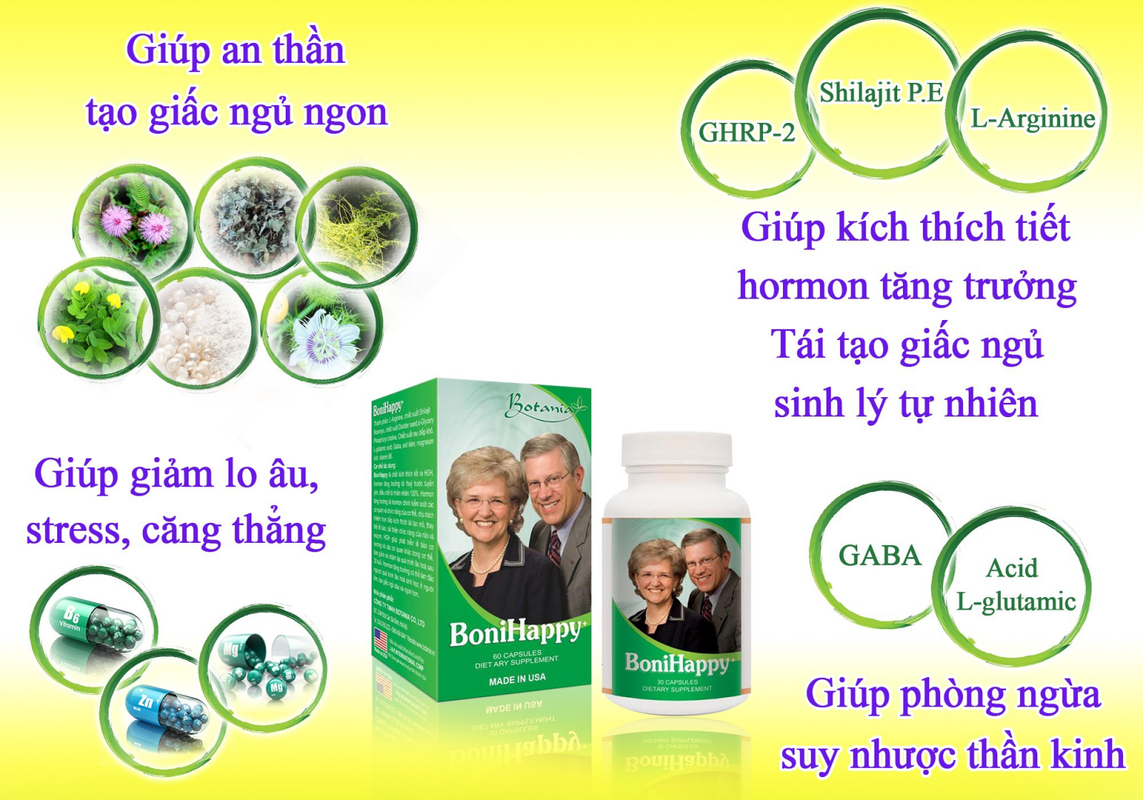 Thành phần và tác dụng của BoniHappy +