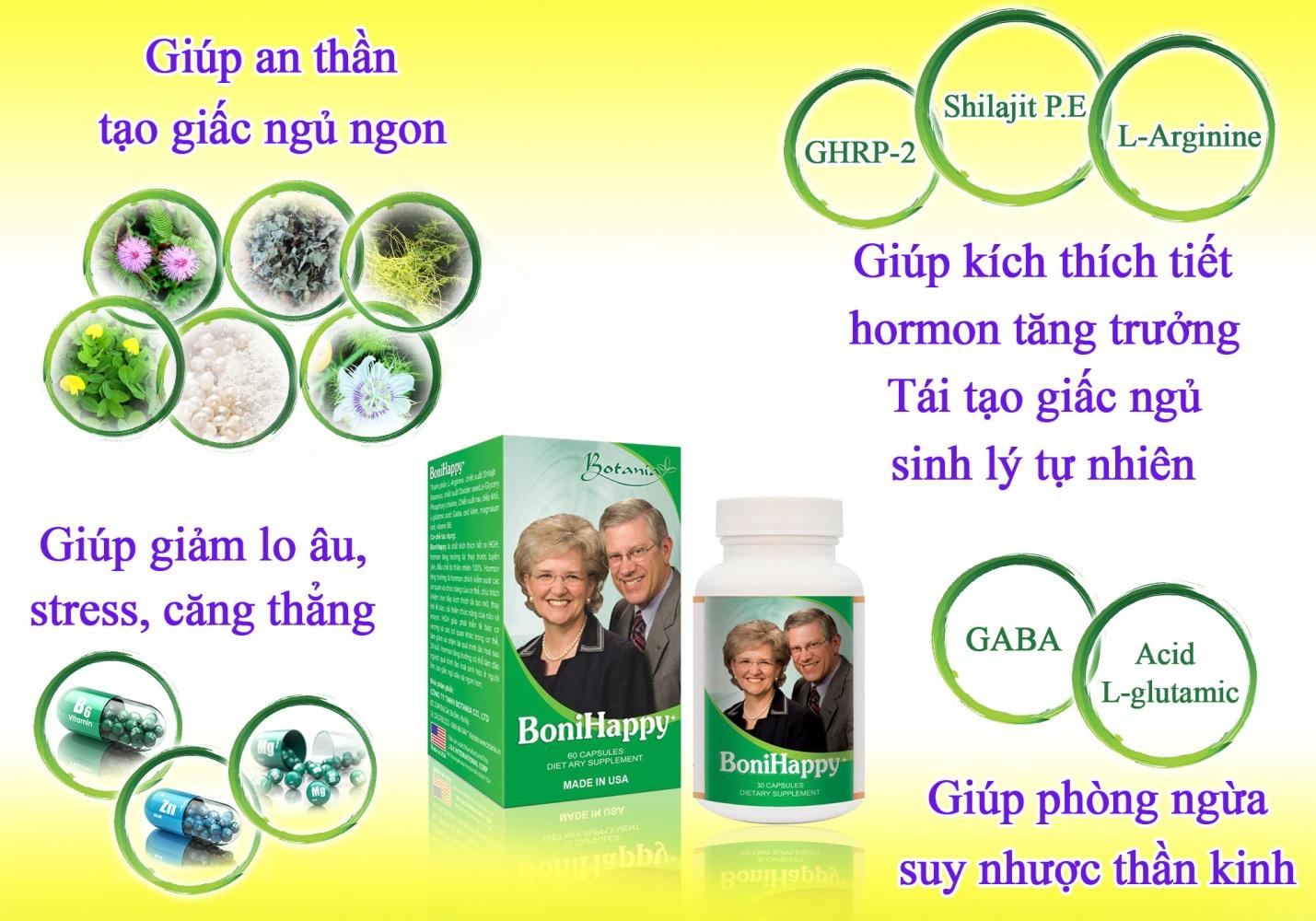 Thành phần sản phẩm BoniHappy+