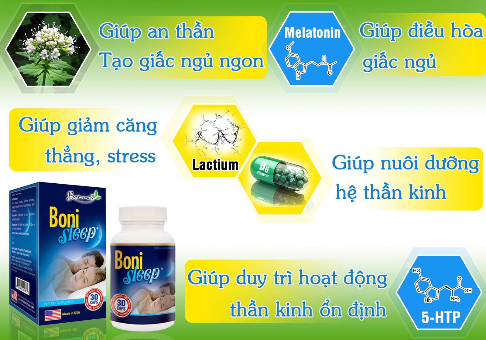 Thành phần BoniSleep +