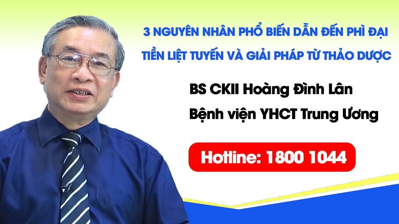 VTV2: 3 nguyên nhân phổ biến dẫn đến phì đại tiền liệt tuyến và giải pháp từ thảo dược