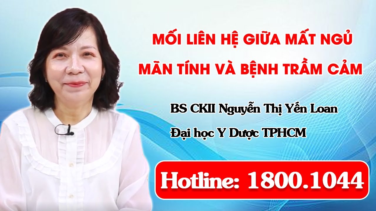 THVL1: Mối liên hệ giữa mất ngủ mãn tính và bệnh trầm cảm