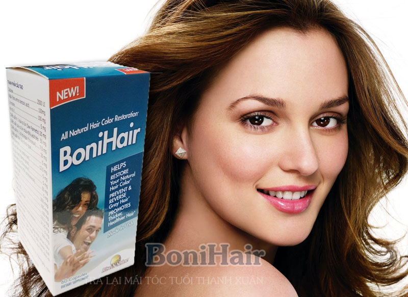 BoniHair - Xua tan nỗi lo tóc bạc tuổi trung niên